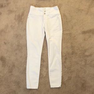 White jeans